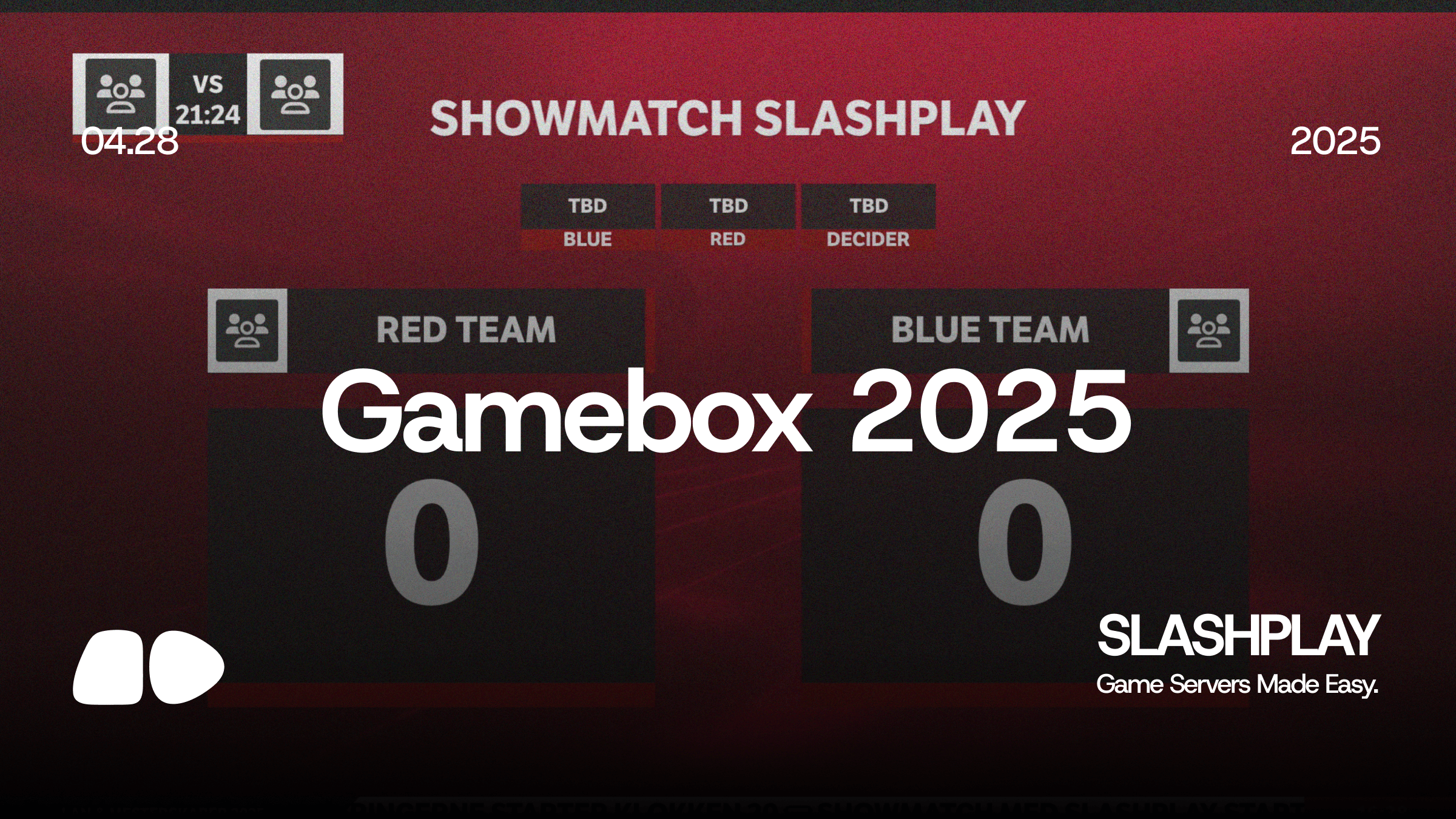 SLASHPLAY Hosts Streamer Showmatch at Gamebox (DK)