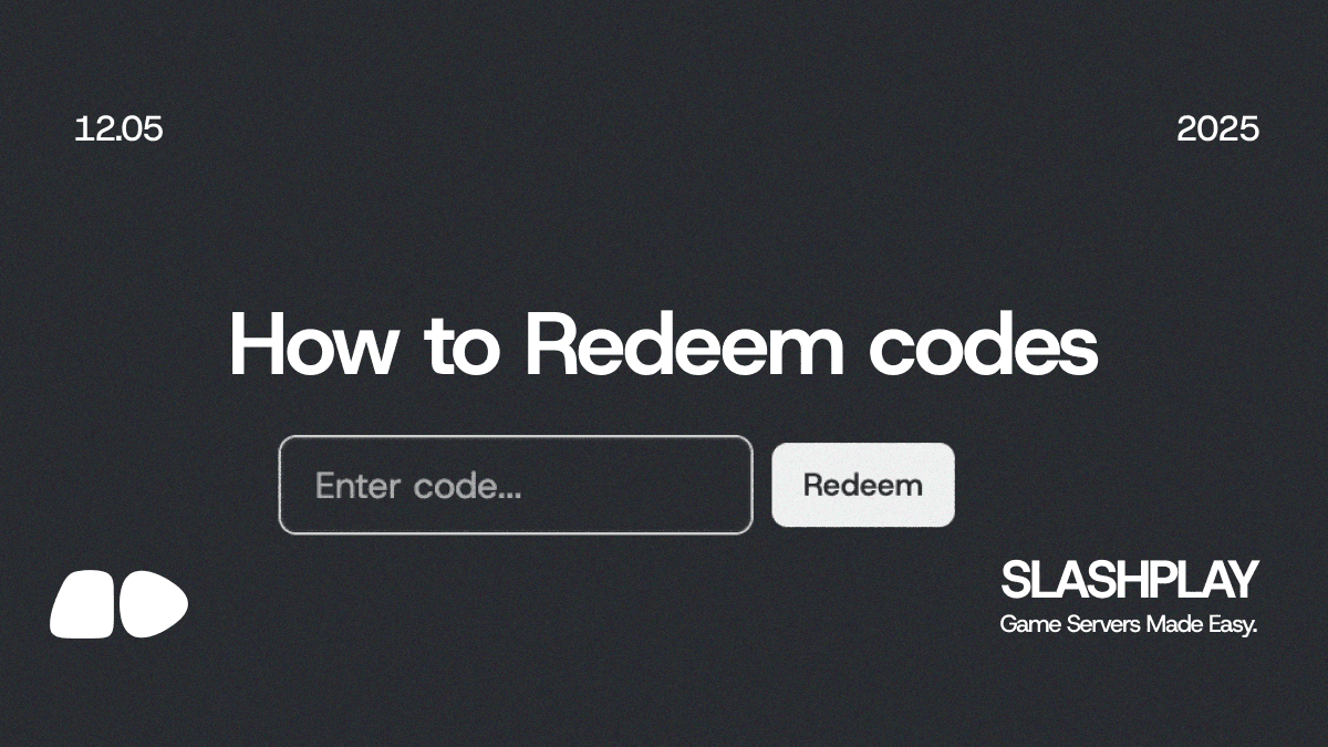 How to Redeem Codes on SLASHPLAY